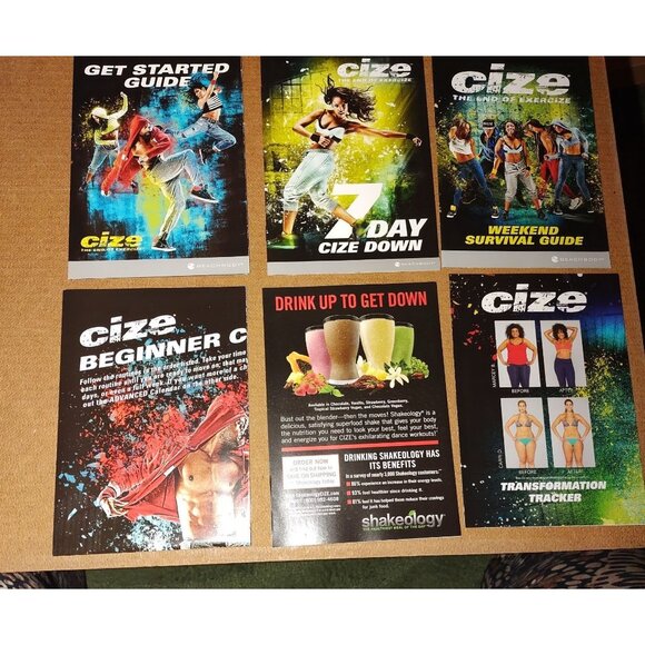 Cize Dance Workout DVD Set Beachbody With Guides & Meal Plan - Picture 2 of 6